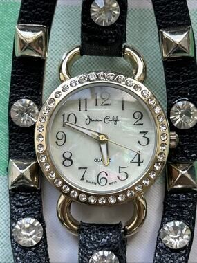 Jessica Carlyle Gold Tone Multistrap Women’s Quartz Watch